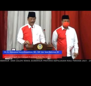 Visi-Misi Soerya-Iman Calon Gubernur Dan Wakil Gubernur Provinsi Kepulauan Riau