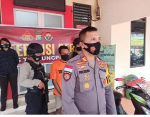 Konferensi Pers Polsek TanjungPinang Timur Terkait Tindak Pidana Pencurian Dengan Pemberatan