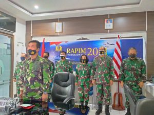 DANLANTAMAL IV MELALUI DARING IKUT RAPIM TNI AL 2021