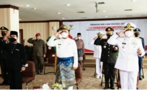 Gubernur Kepri Ansar Ahmad Ikuti Upacara Hari Lahir Pancasila Secara Virtual