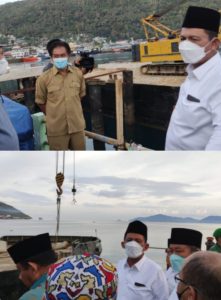 Gubernur Provinsi Kepulauan Riau Ansar Ahmad Tinjau Proyek Jalan SP II Senilai Rp 72, 6 M di Siantan