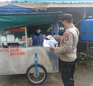 Kepolisian Sektor Gunung Kijang Terus Melaksanakan Bakti Sosial