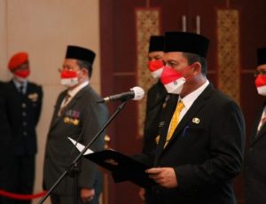 Gubernur Kepri Ansar Kukuhkan Anggota Paskibra