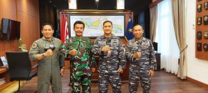 Laksamana Pertama TNI Indarto Budiarto Danlantamal IV Terima Kunjungan Kerja Wadanpuspenerbal