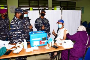 Lantamal IV Kembali Beri Vaksinasi Dosis Dua Kepada Masyarakat Masyarakat Maritim