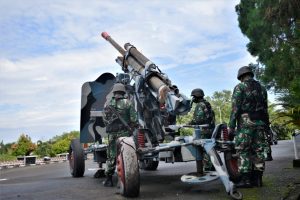 Latihan Pertahanan Pangkalan dan Penindakan Huru Hara Tandai Usai Uji Terampil Glagaspur P-1 dan P-2