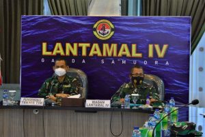 Dipimpin Langsung Iropslat Itjenal Dalam Pembacaan Taklimat Awal Audit Kinerja Itjenal Ta 2021 di Mako Lantamal IV