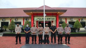 Polres Bintan Ikuti Evaluasi Penggelaran Aplikasi di Lingkungan Polri Dalam Rangka Menerapkan Teknologi Informasi Era Police 4.0