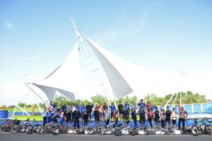 Sehat Selalu Jaga Kebugaran Tubuh Lantamal IV dan Kogabwilhan l Gelar Gowes Bersama