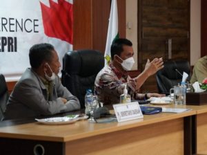 Ansar Gubernur Kepri Hadiri Launching Sinergitas Pengelolaan Bersama MCP