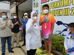 Wakil Gubernur Kepulauan Riau Marlin Agustina Buka EC-MAS Open 3 Tahun 2021