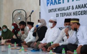 Rahma Bersama Aksi Cepat Tanggap (ACT) Berbagi Paket Pangan untuk Anak Yatim