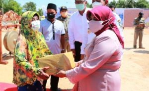 Bersama Gubernur, Rahma hadiri Groundbreaking Pembangunan Gudang Industri Hoverwing