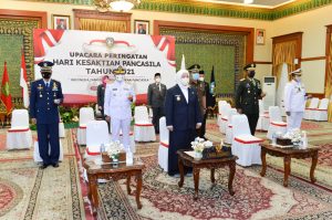 Danlantamal IV Hadiri Upacara Virtual Peringatan Hari Kesaktian Pancasila