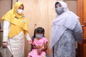 Rahma Walikota Tanjungpinang Beri Semangat Keluarga Korban Penculikan Anak Dibawah Umur