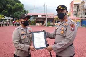 29 Personel Polres Karimun Terima Penghargaan dari Kapolres Karimun