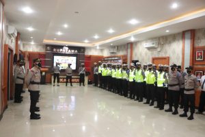 Dipimpin Langsung Kapolres, Polres Karimun Gelar Apel Pasukan Operasi Zebra Seligi 2021