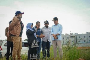 Walikota Tanjungpinang Rahma Tinjau Kolam Retensi Sebagai Upaya Penanganan Banjir