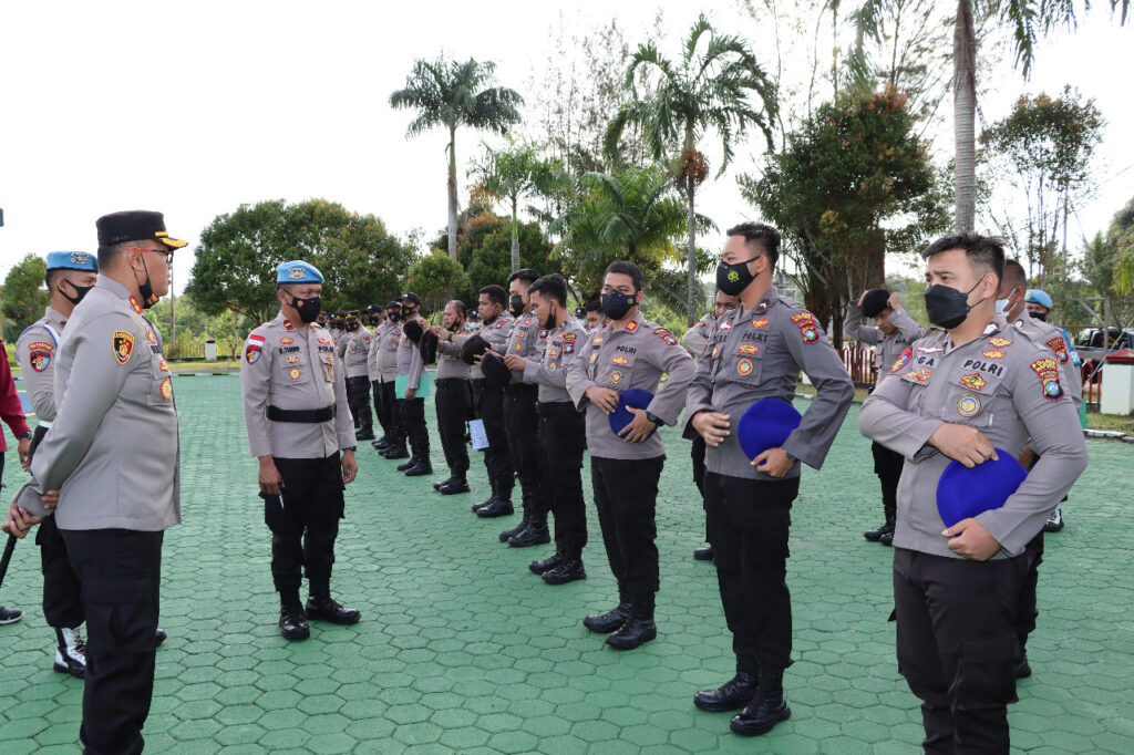 Kapolres Natuna Pastikan Kesiapan dan Kedisiplinan Personelnya Guna Melayani masyarakat