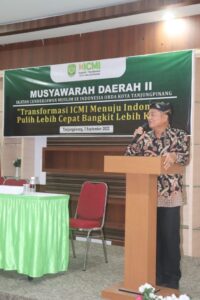 Periode 2022-2027 Sah Nahkodai, Nazaruddin Jabat Ketua ICMI Tanjungpinang.