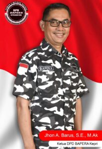 Jhon Andariasta Barus Resmi Nahkodai DPD Barisan Pemuda Nusantara Provinsi Kepulauan Riau.