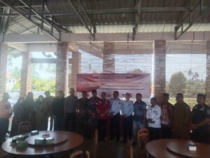 Wujud Upaya Penegakan Hukum, Rapat Pembentukan Tim Pengawasan Orang Asing (TIMPORA) Kecamatan Gunung Kijang Kabupaten Bintan.