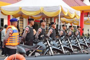 Polri Bersama Stakeholder, Polres Bintan Apel Gelar Pasukan Operasi Ketupat Seligi 2023.